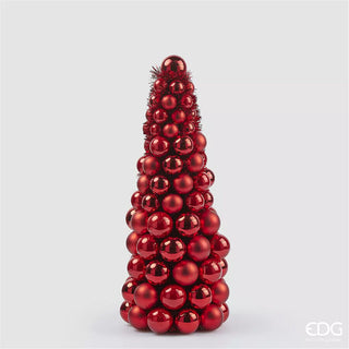 EDG Enzo De Gasperi Topiary Pallemix Cono x96 H50 cm Rosso