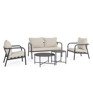 Andrea Bizzotto Salotto da Esterni Ostuni Antracite