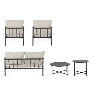 Andrea Bizzotto Salotto da Esterni Ostuni Antracite