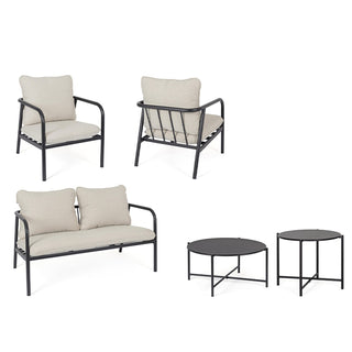 Andrea Bizzotto Salotto da Esterni Ostuni Antracite