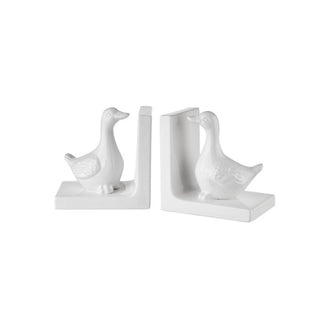 The Black Goose Set of 2 Goose Bookends