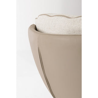 Andrea Bizzotto Poltrona Girevole Armela Beige
