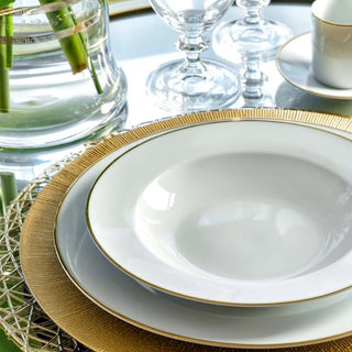 Fade Table Service 18 Pieces Silvia Filo Oro in Porcelain