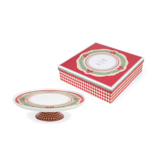 Nuvole di Stoffa Alzata Natalizia Vintage Toys D32 cm in Ceramica