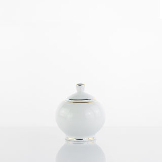 Weissestal Zuccheriera Filo Oro in Porcellana by Salvartore Izzo