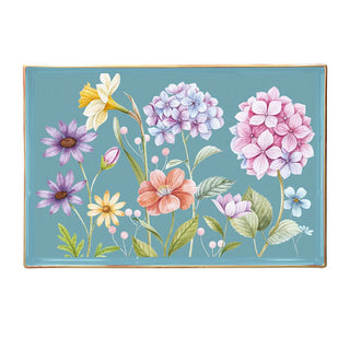 Andrea Fontebasso Vassoio Rettangolare Gerbera 40x26 cm in Polipropilene