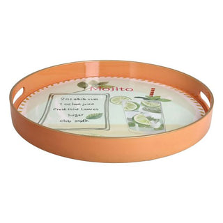 Andrea Fontebasso Vassoio Summer Time D38 cm in Polipropilene Mojito