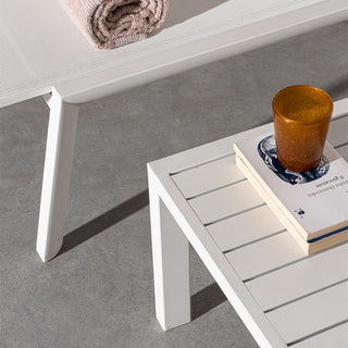 Andrea Bizzotto Garden Table Cruise 40x40 cm White