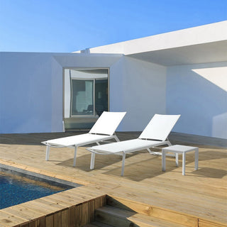 Andrea Bizzotto Garden Table Cruise 40x40 cm White