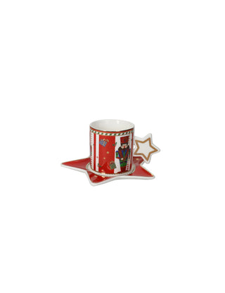 Brandani Set of 2 Coffee Cups The Nutcracker in Porcelain