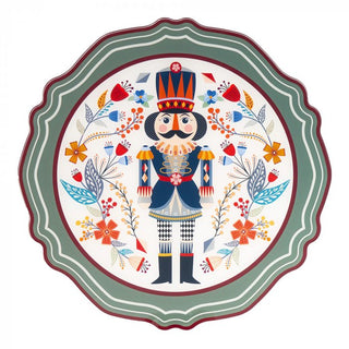 Vesta Set 2 Sottopiatti Natalizi Schiaccianoci