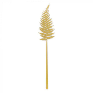 Vesta Funny Flowers Felce Grande Oro in Cristallo Acrilico