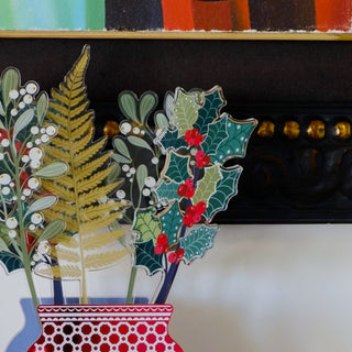 Vesta Funny Flowers Pungitopo Piccolo Rosso in Cristallo Acrilico