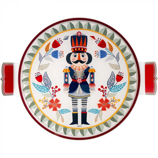 Vesta Nussknacker Weihnachtskuchenplatte