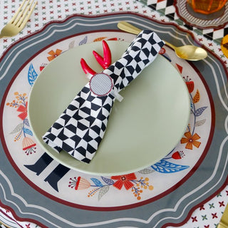 Vesta Set mit 6 Märchen-Weihnachtsserviettenringen