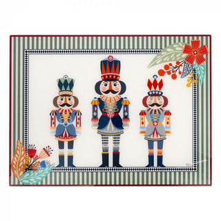 Vesta Set 2 Tovagliette Natalizie Schiaccianoci