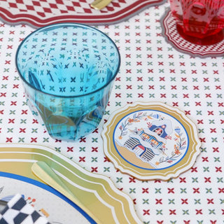 Vesta Set mit 6 Märchen-Weihnachtsuntersetzern