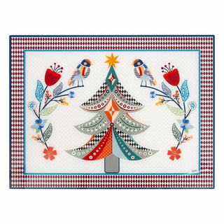 Vesta Set 2 Tovagliette Natalizie Albero