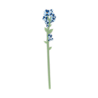 Vesta Funny Flowers Forget-me-not Small in Acrylic Crystal