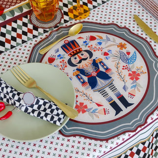 Vesta Set 2 Sottopiatti Natalizi Schiaccianoci