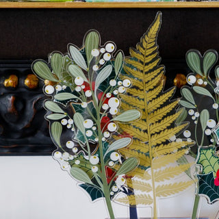 Vesta Funny Flowers Vischio Grande Bianco in Cristallo Acrilico