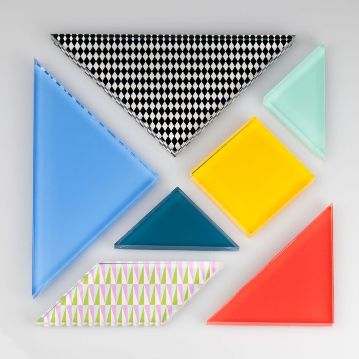 Vesta Acrylic Crystal Tangram Board Game – Le Gioie