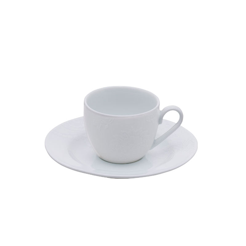 Set 6 tazzine caffè porcellana giorni - con stand Set 6 tazzine caffè porcellana giorni - con stand