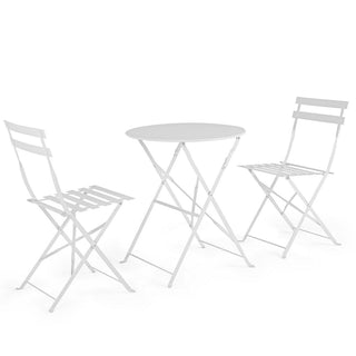 Andrea Bizzotto Outdoor Garden Set Bistrot White