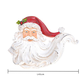 Bianchi Dino Christmas Decoration Santa Standing in Resin