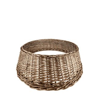 Lena's Flowers Courmayeur Weihnachtsbaum 6000 cm Mini LED H270 D175 cm + gratis Rattan-Baumfuß