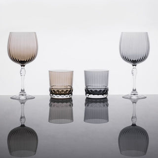 Villa Altachiara Set of 12 Glasses + Goblets for Gray Berlin Wine
