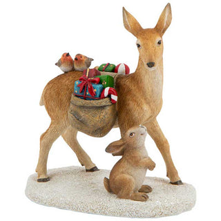 Villeroy &amp; Boch Winter Collage Accessoires Deer with presents