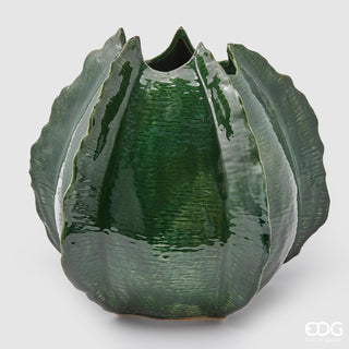 EDG Enzo De Gasperi Vase Chakra Agave Domed H33 D37 cm