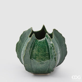 EDG Enzo De Gasperi Vase Chakra Agave Domed H23 D27 cm