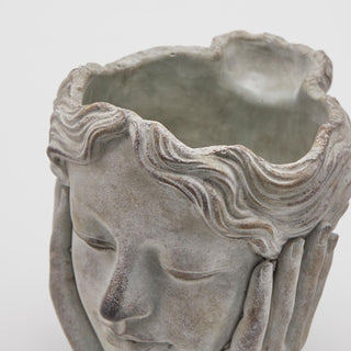 EDG Enzo De Gasperi Cement Vase Thinker H24 cm
