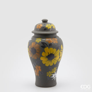 EDG Enzo De Gasperi Chakra Flor Vase with Lid H39 cm