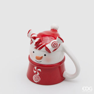 EDG Enzo De Gasperi Christmas Mug Snowman H12 cm