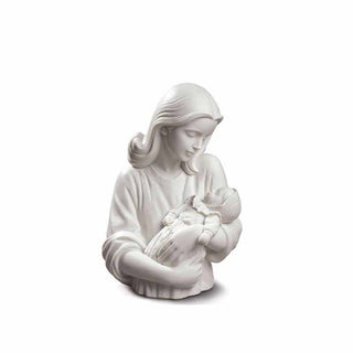 Escultura de Porcelana NAO La Madre en Porcelana H27x18 cm
