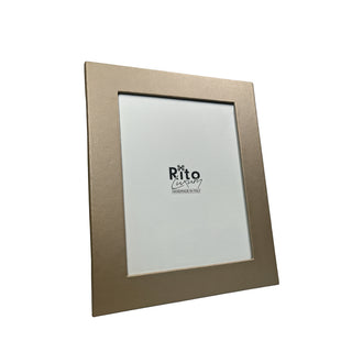 Giuseppe Rito Photo Frame in Natural Leather 13x18 cm Gray