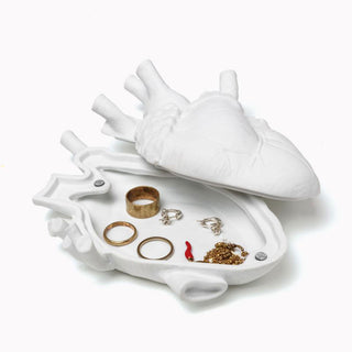 Seletti Love In A Box Container in Porcelain 13.6 cm