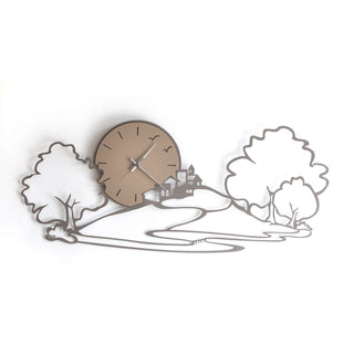Arti e Mestieri Mud Landscape Clock 98 cm