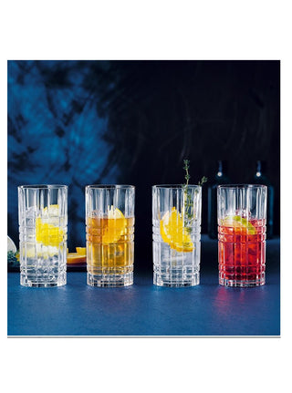 Nachtmann Set 4 Bicchieri Longdrink Square