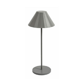 Lamart Lampada Da Tavolo Led Lucignola Grigio 15x35 cm