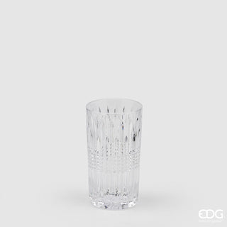 EDG Enzo De Gasperi Set 6 Righe Water Glasses H14 D8 cm