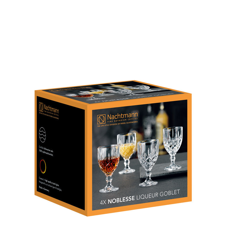 Nachtmann Noblesse Likörgläser 4er Set, 57 ml – Le Gioie