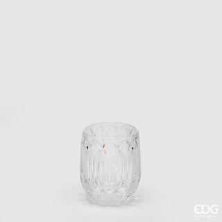 EDG Enzo De Gasperi Set 6 Diamond Glasses H10 D8 cm