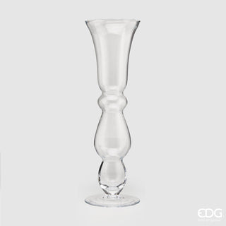 EDG Enzo De Gasperi Optical glass vase H55 cm