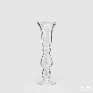EDG Enzo De Gasperi Optical Glass Vase H45 cm