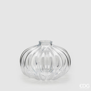 EDG Enzo De Gasperi Ampoule Vase Lines D25cm H18,5 cm