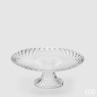 EDG Enzo De Gasperi Glass stand with diamonds d25 cm